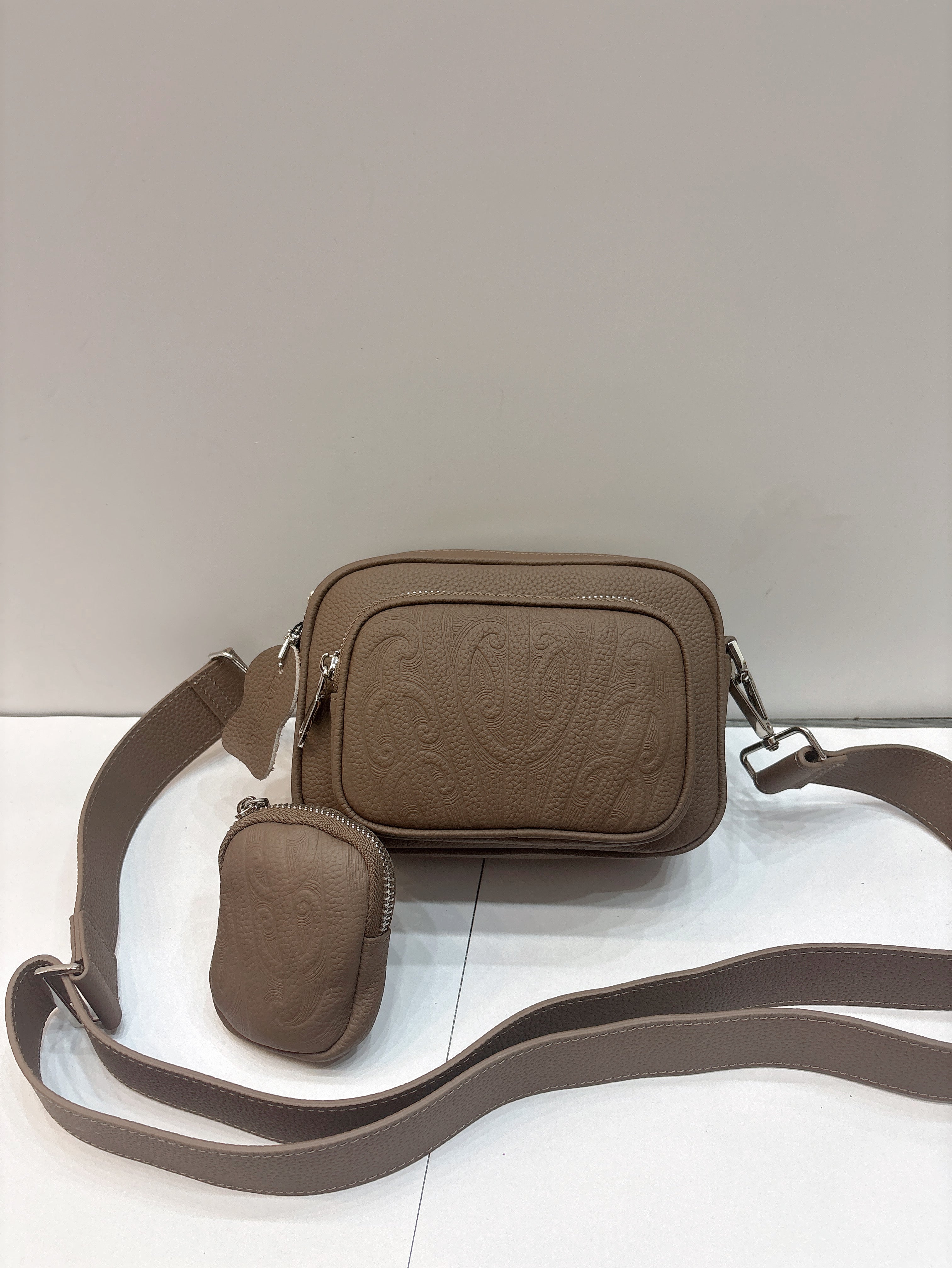 Compact Leather Shoulder bag