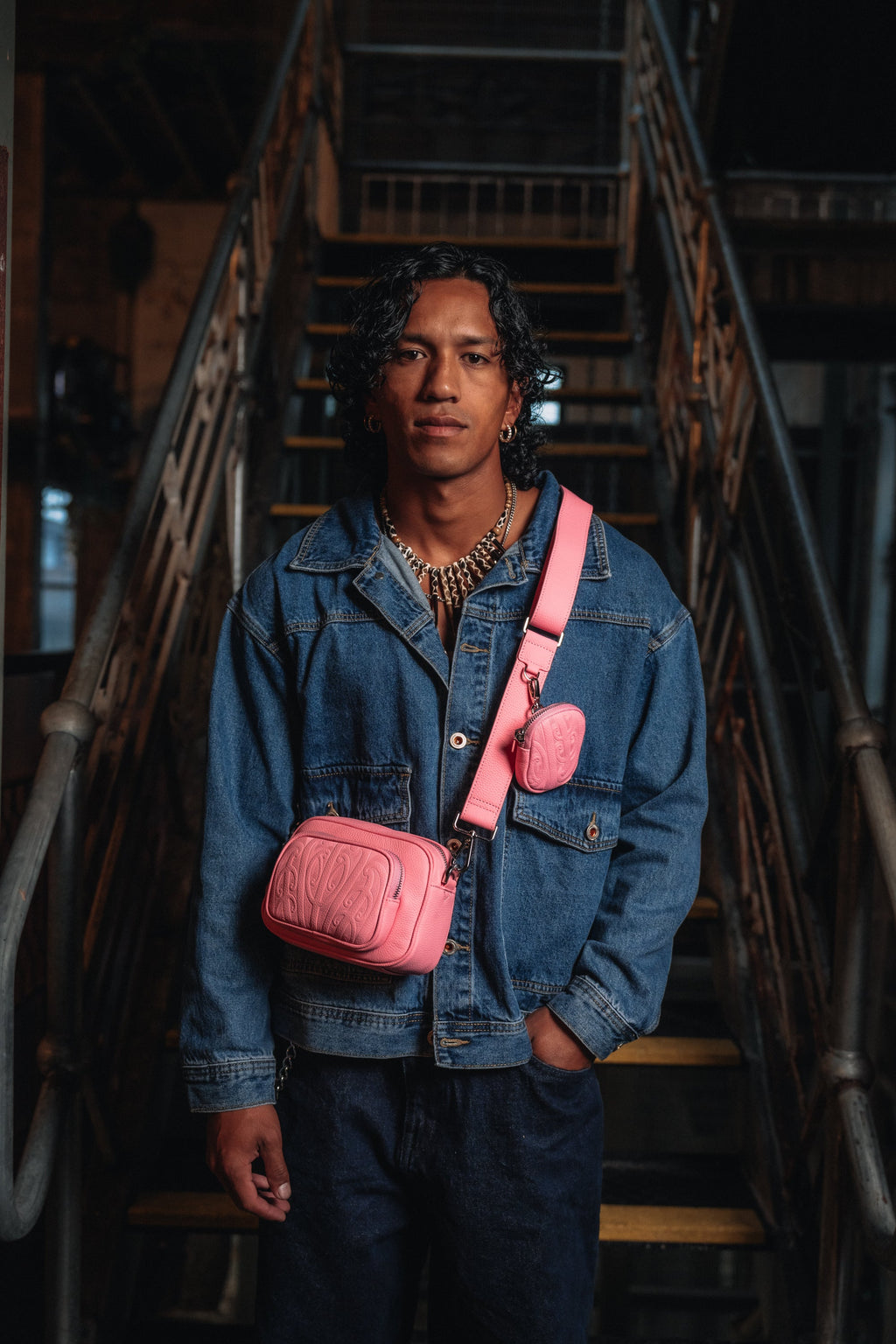 Compact Leather Shoulder bag