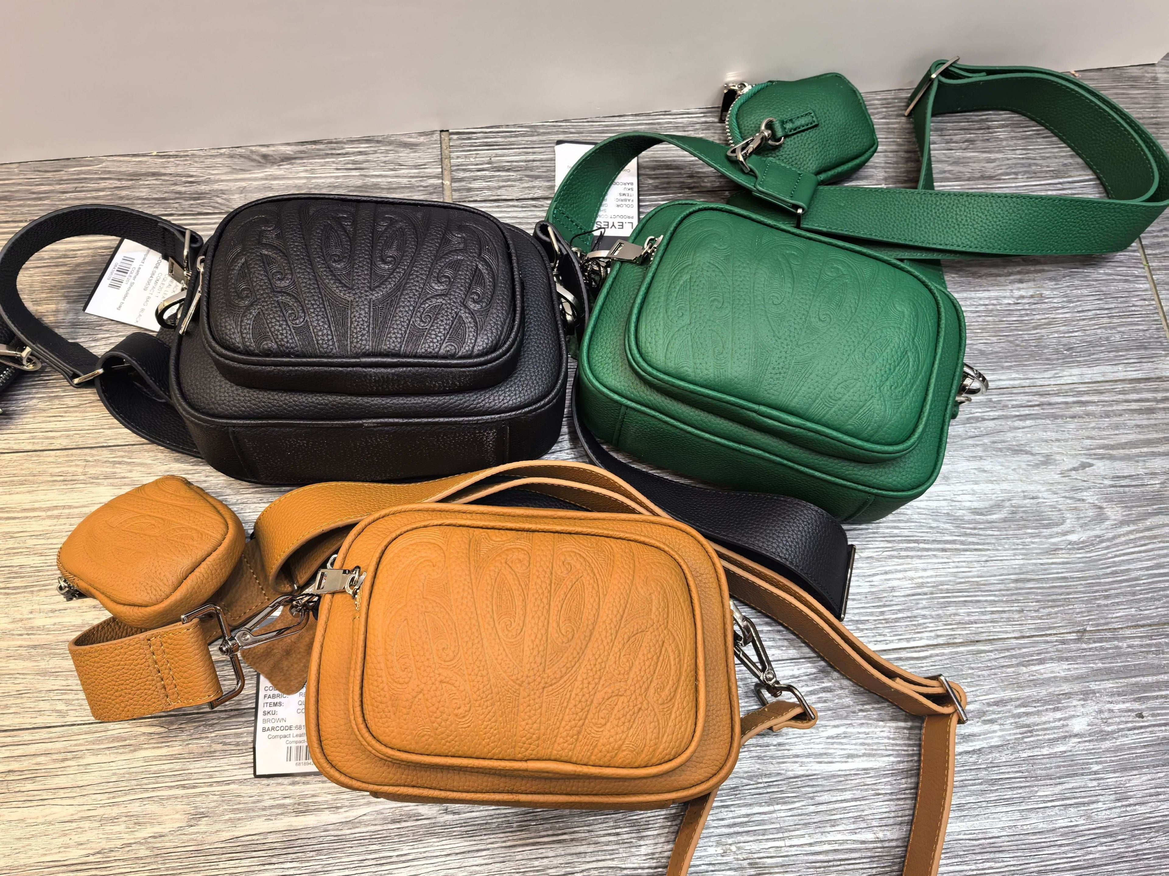 Compact Leather Shoulder bag