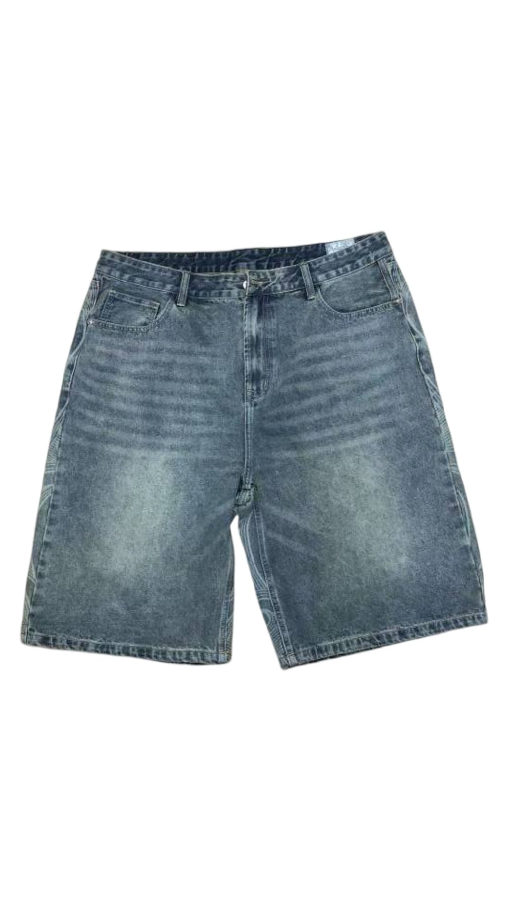 Charcoal Blue Jorts