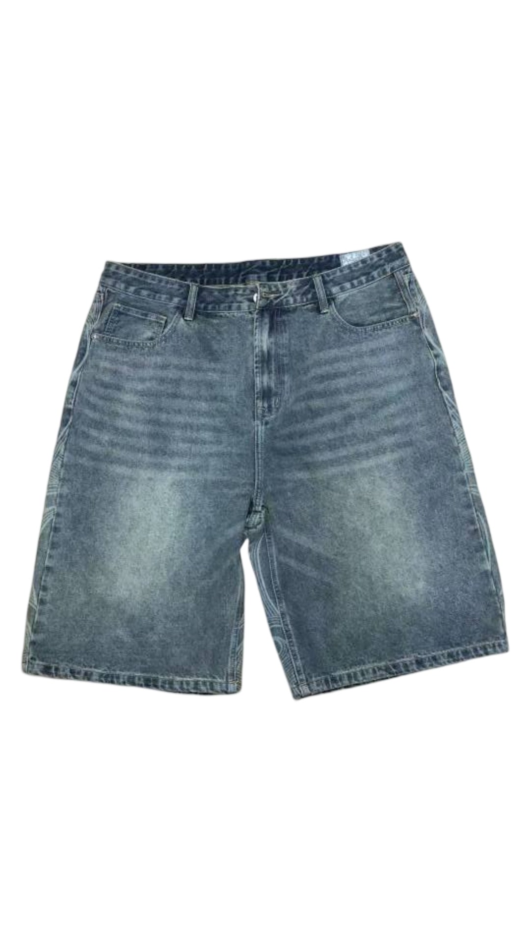 Charcoal Blue Jorts